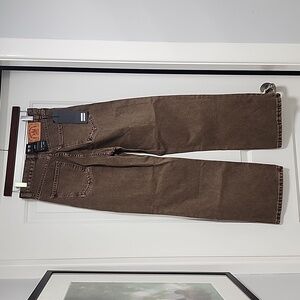 Dr. Denim Echo Jeans (Washed Chocolate) 28 waist 30 long, straight leg, hi-rise